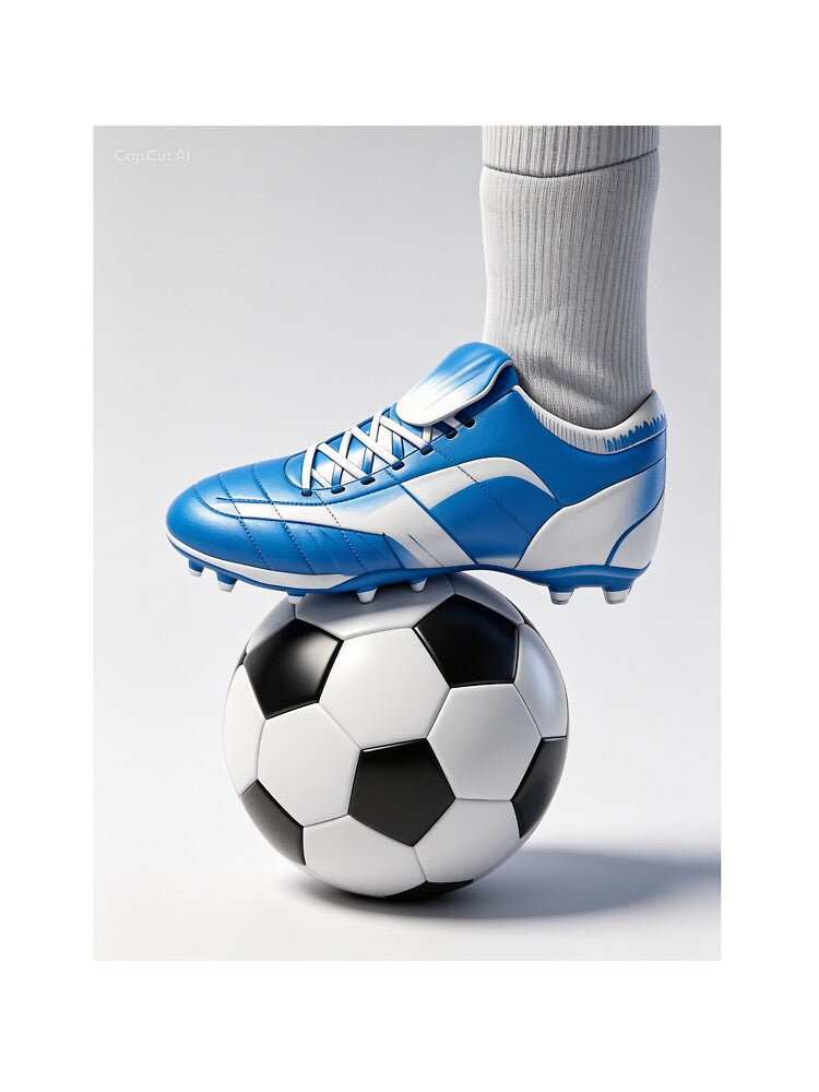 Minimalist Football by Aesthetic drawings