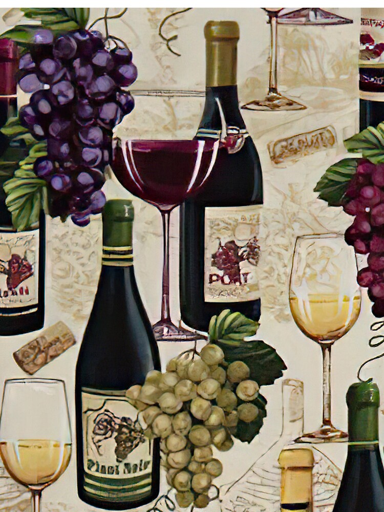 robert kaufman canvas stoffe weinflaschen by Huynhdesign