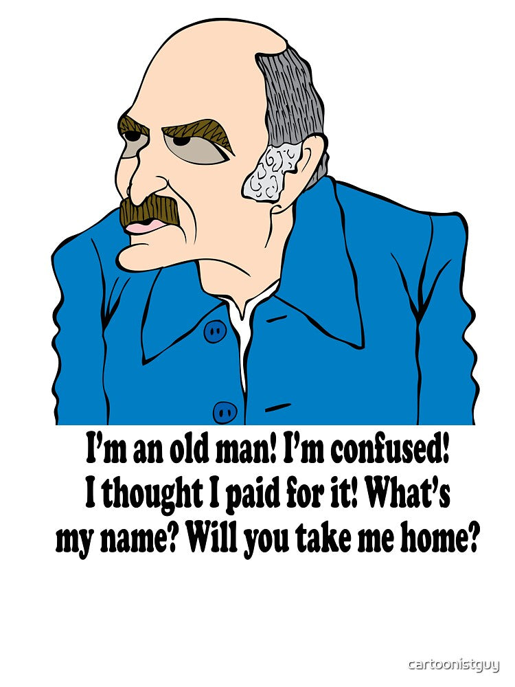 SEINFELD UNCLE LEO FAN ART by cartoonistguy