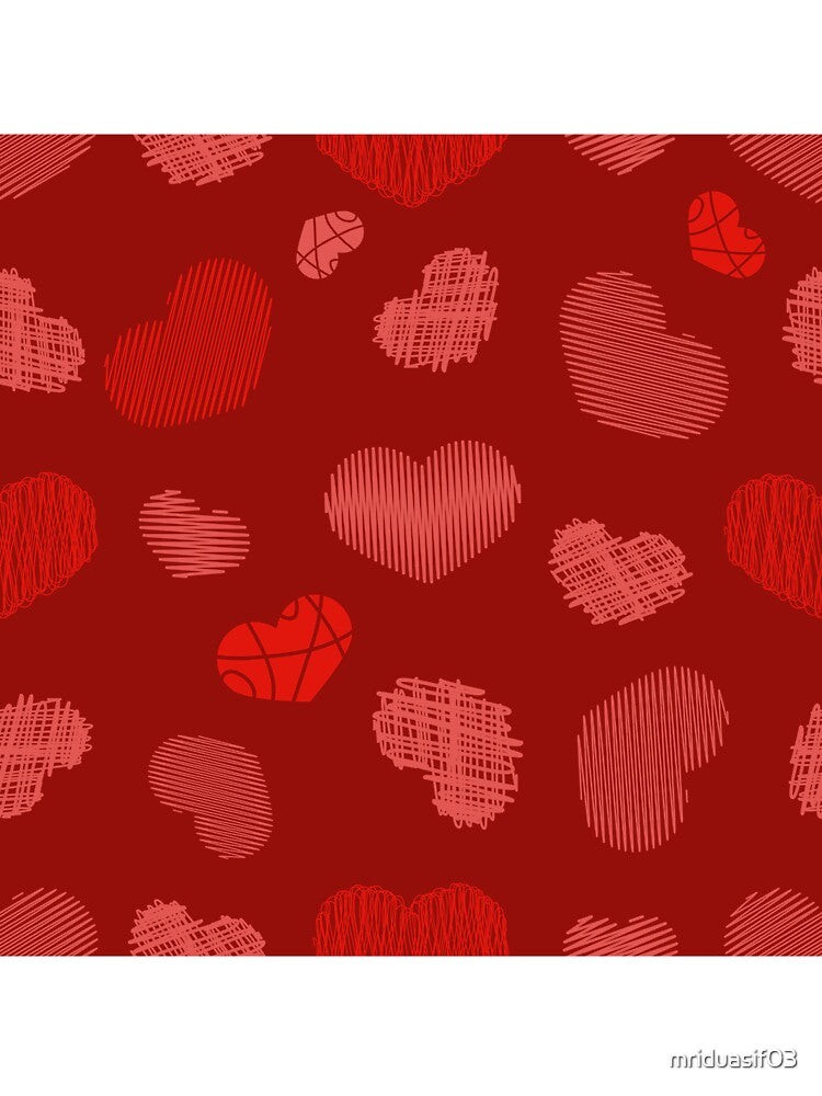 Lined heart pattern seamless by mriduasif03