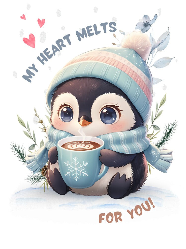 Penguin-My heart melts for you by staceyayesa