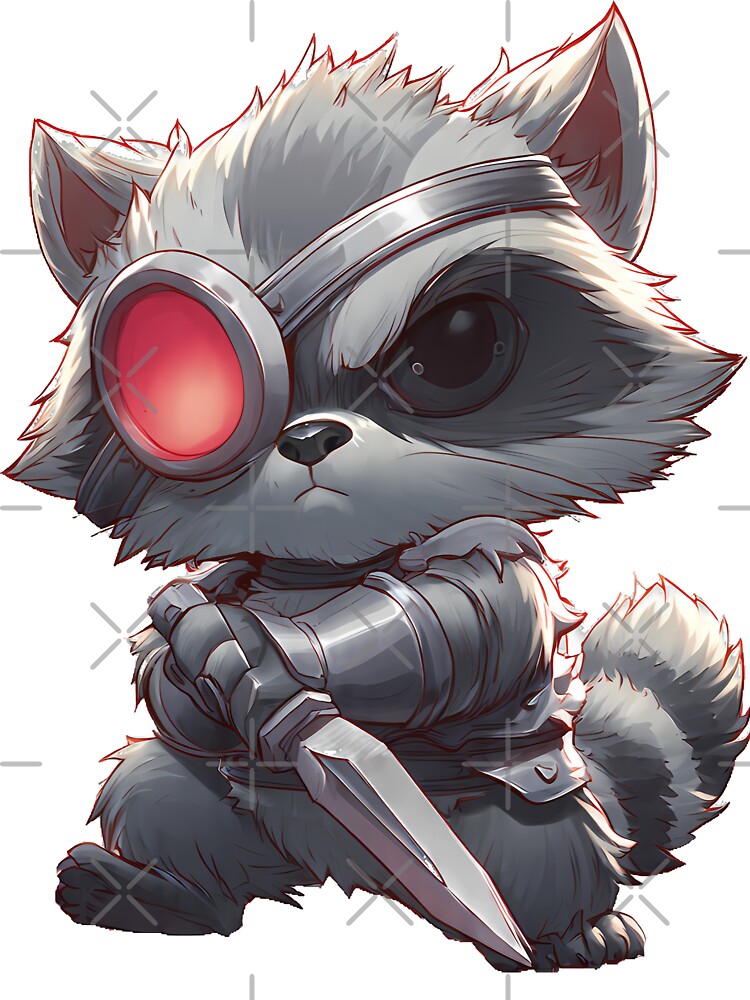 Kano Raccoon Bandit by pumsquare