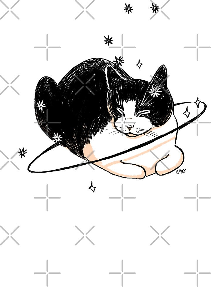 Felicette the Space Cat (Transparent) by catblip