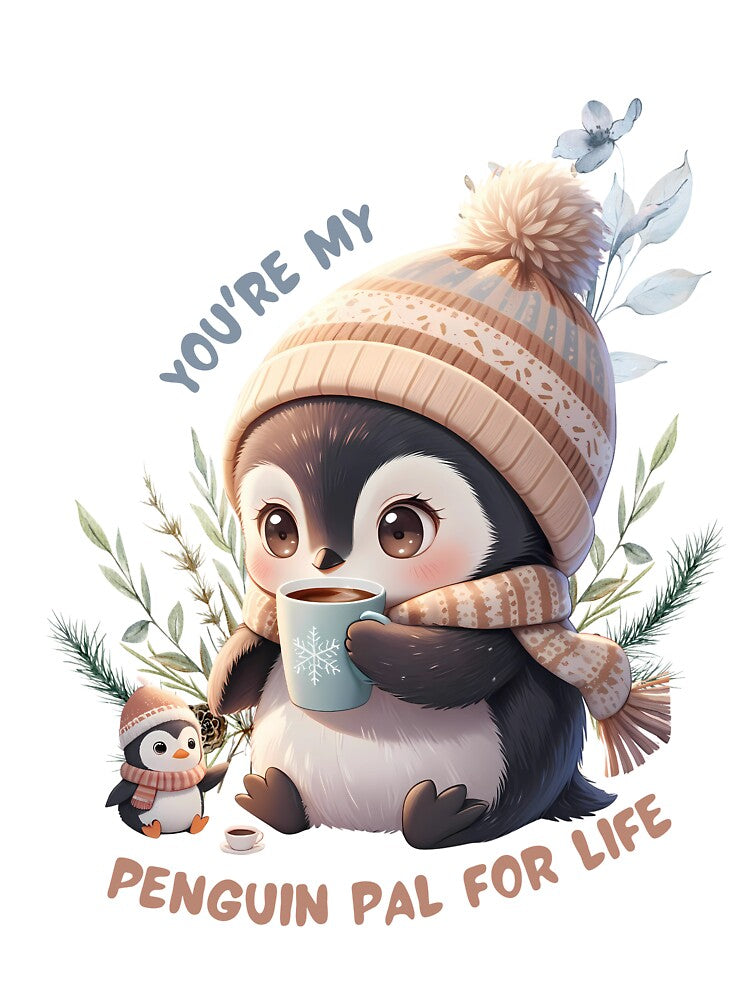 Penguin-You're My Penguin Pal For Life by staceyayesa