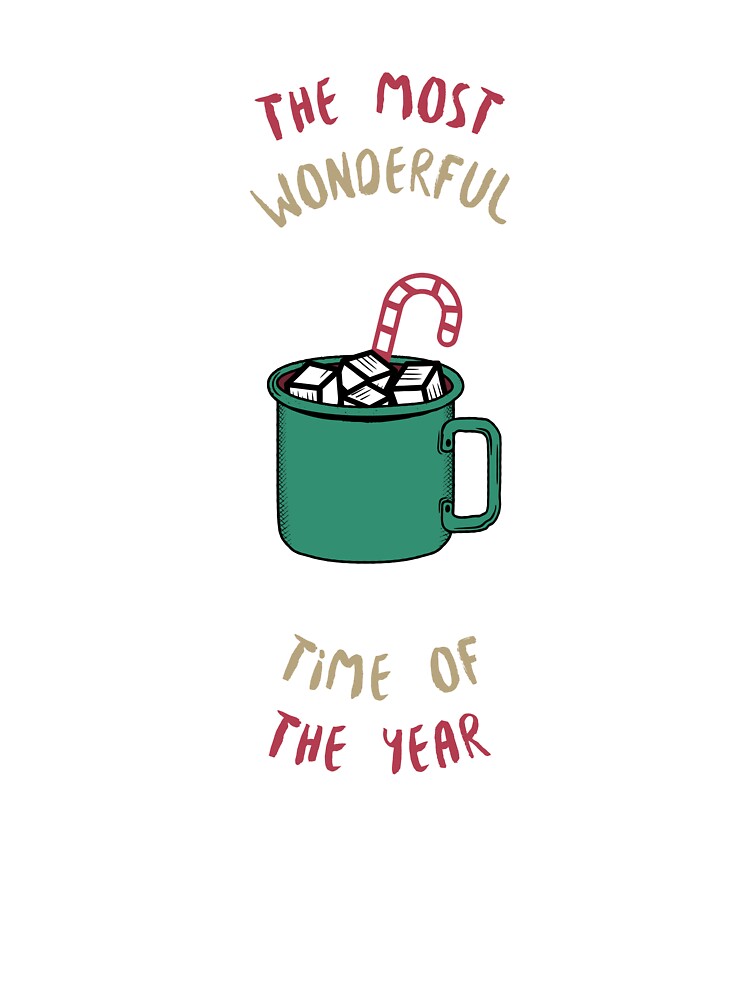 The Most Wonderful Time Of The Year Christmas by ash + orbit co.