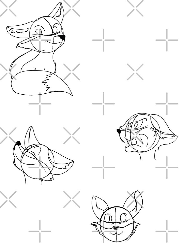 little fox cartoon by dreamtravel