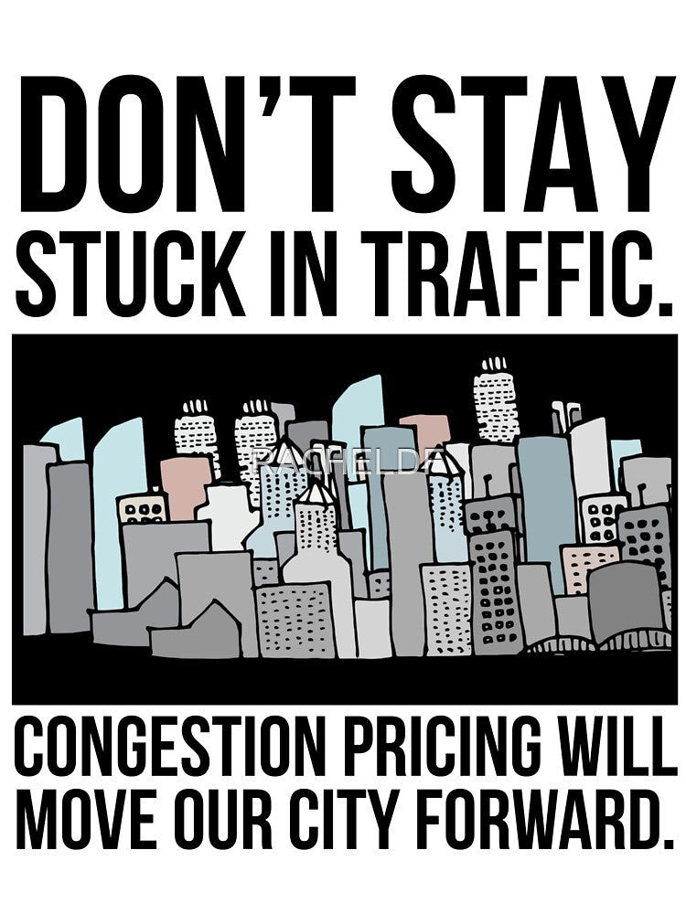Don’t stay stuck in traffic by Rachel the Artist