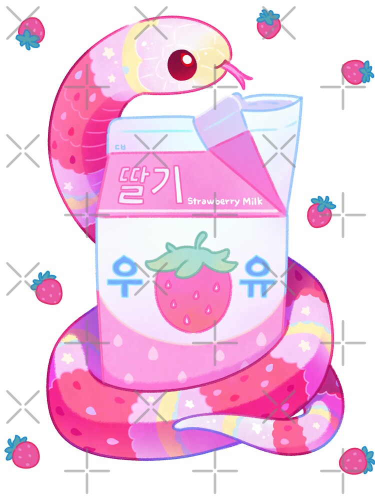 Strawberry milk snake by pikaole