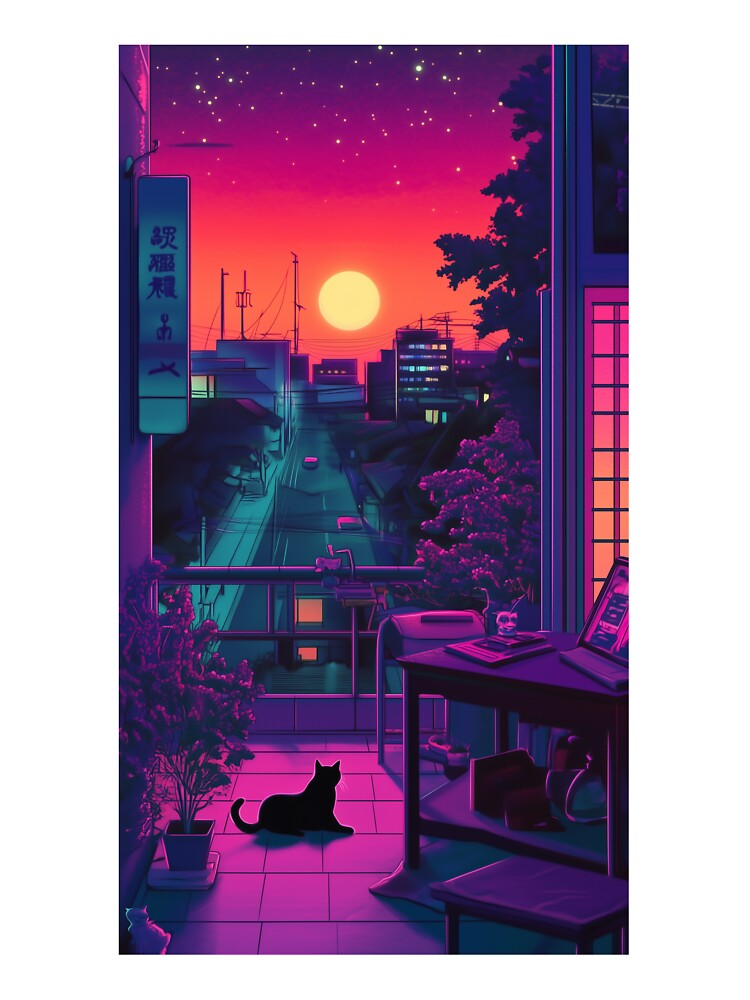 LoFi sunset by Mabillon