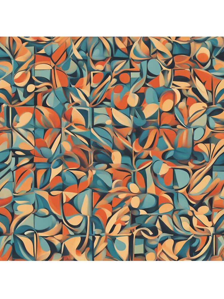Playful Geometric Shapes Art by Giorgino-Gio