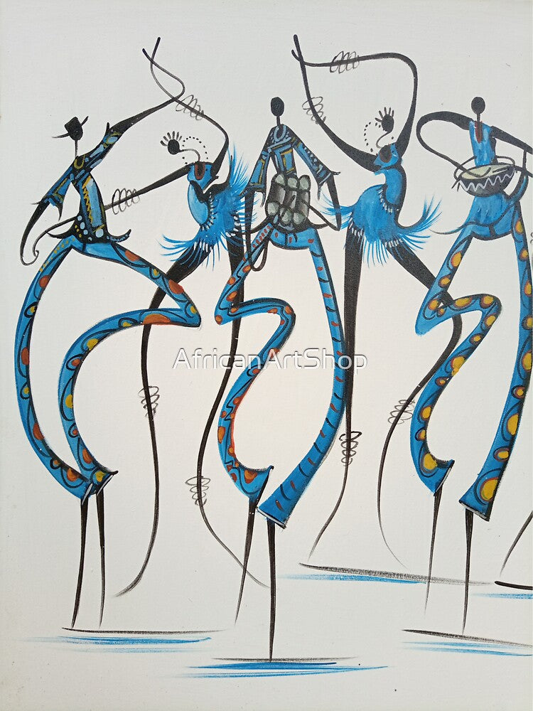 Music and dance by AfricanArtShop