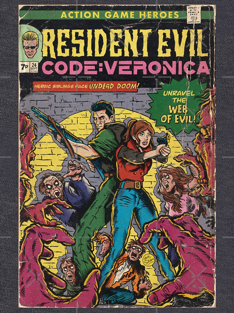 "Web of Evil" Comic Book Cover Fan Art by MarkScicluna