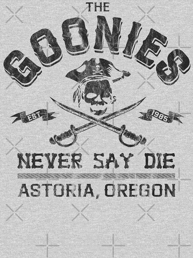 The Goonies Never Say Die Worn by Alema Art