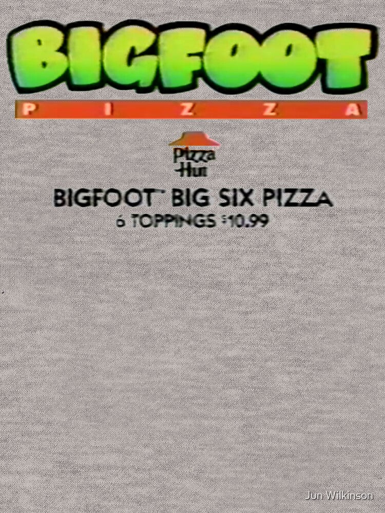Bigfoot Pizza by StapleTapeworms