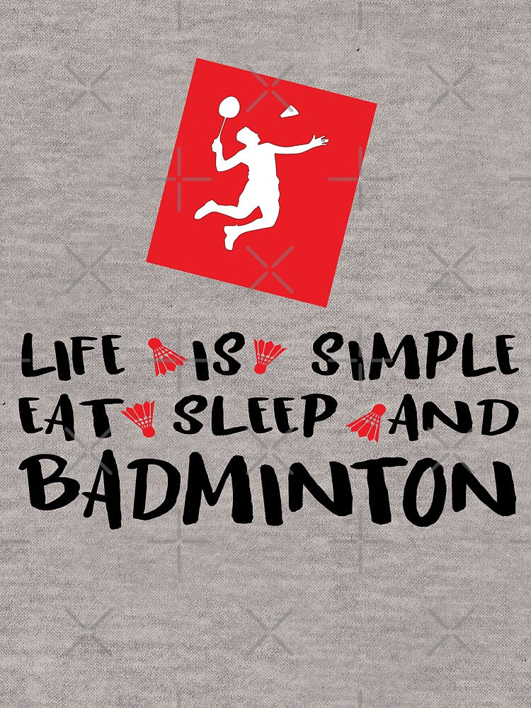 Eat, Sleep, Badminton, Repeat by MousaObaid
