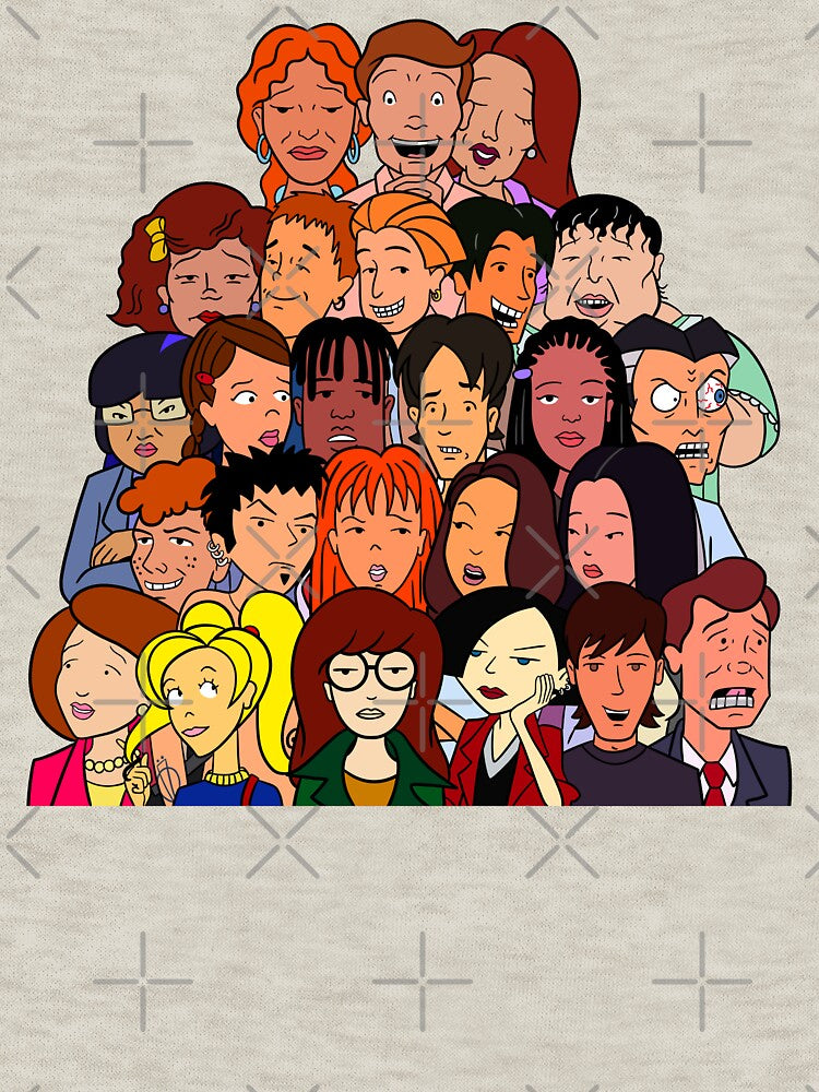 Daria Cast by Justin Nissley Art
