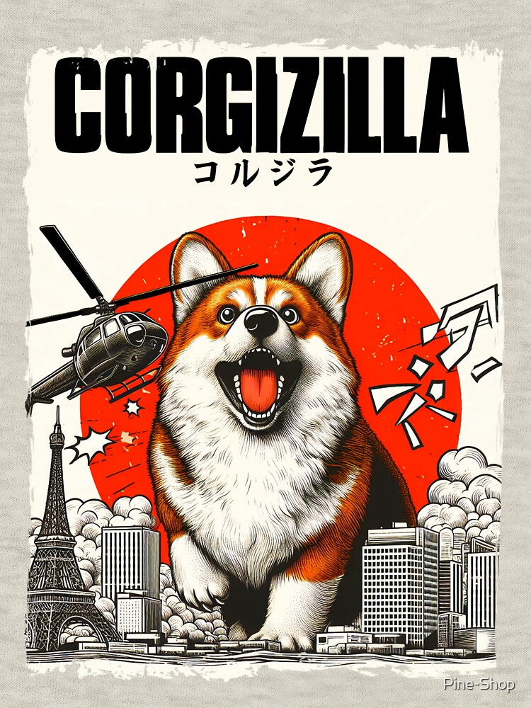 Corgizilla Corgi Funny Dog by Pine-Shop