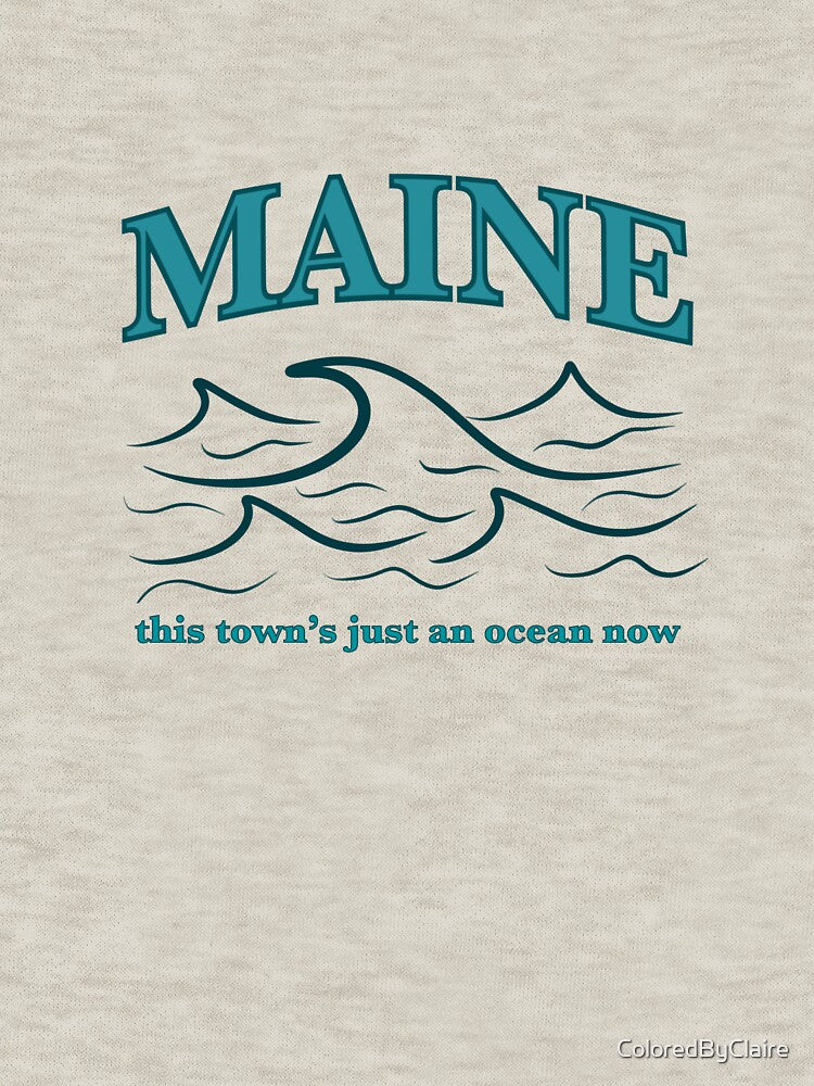 Maine waves by ColoredByClaire