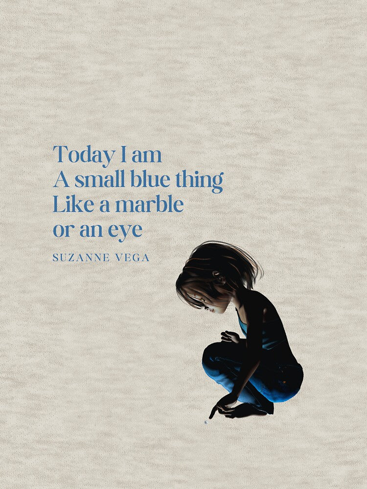 Suzanne Vega small blue thing fan art by Etaipal