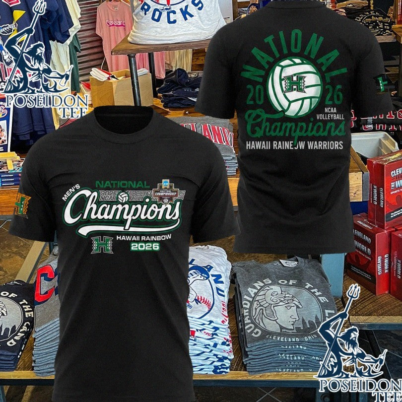 Rainbow Warriors National Champions 2026 T-shirt