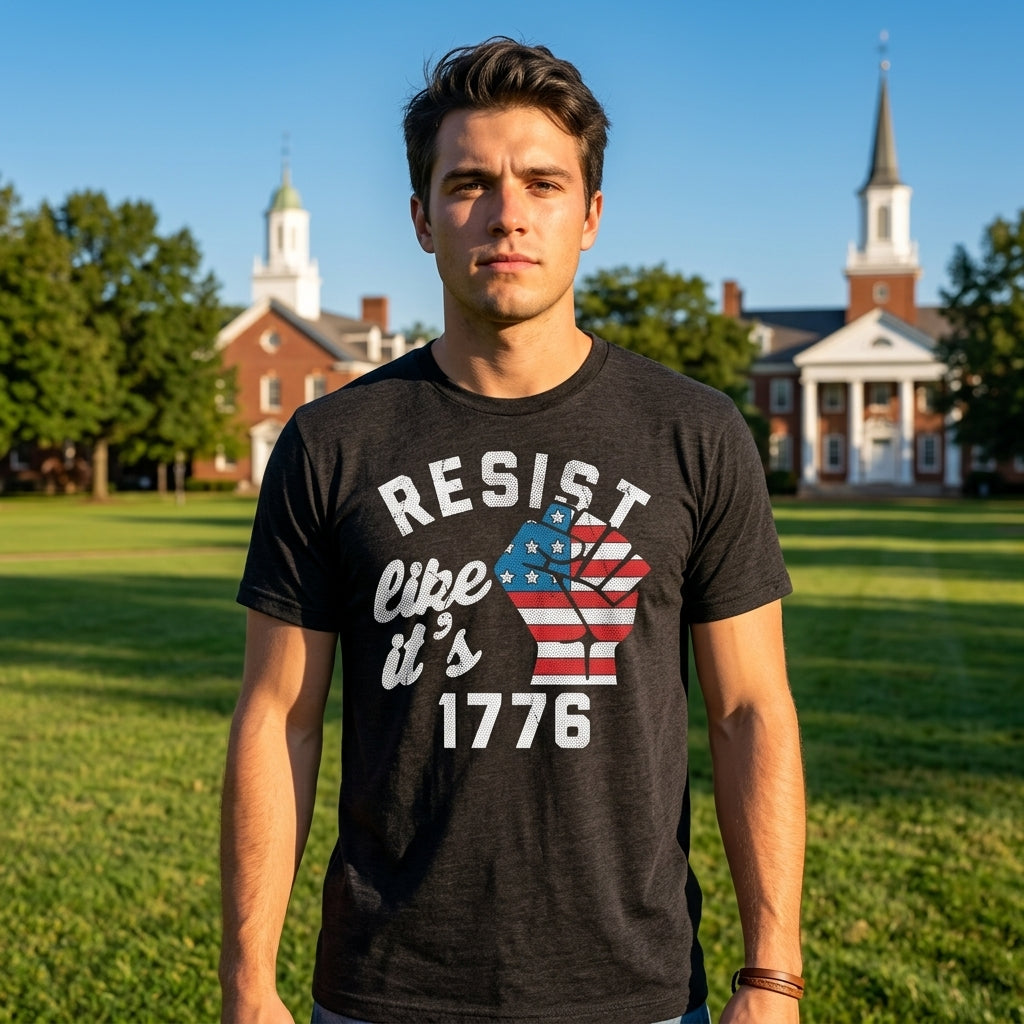 Resist Like Its 1776 Men's T Shirt