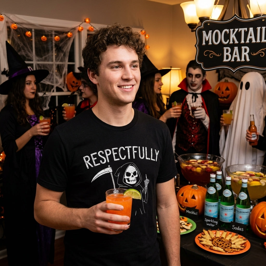 Respectfully Grim Reaper Men's T Shirt