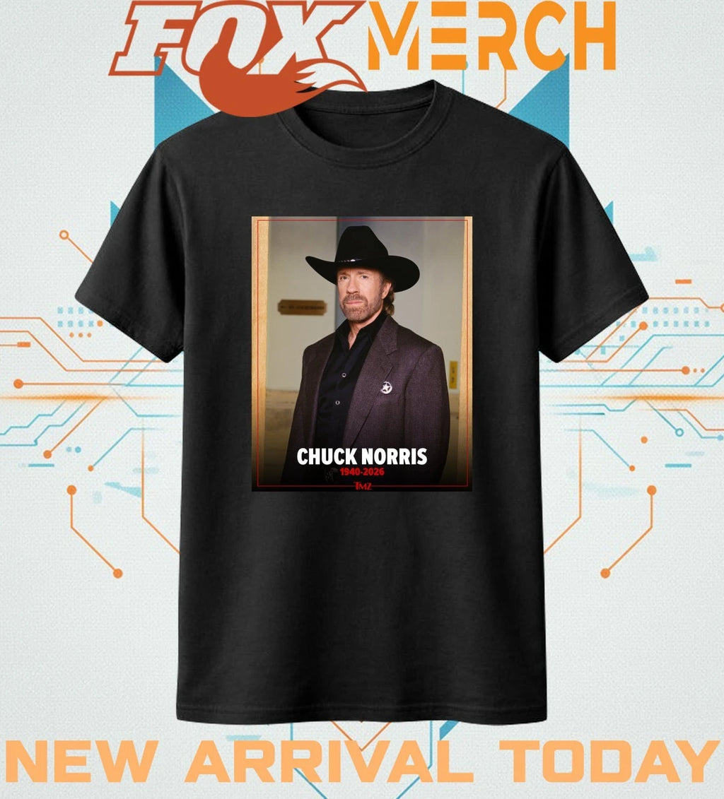 Rip Chuck Norris 1940-2026 t-shirt