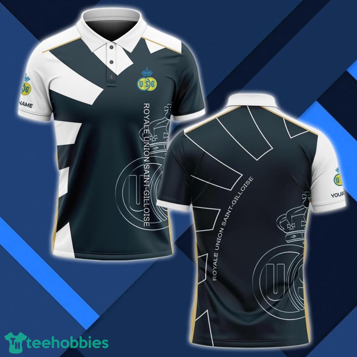 Royale Union Saint-Gilloise Polo Shirt Custom Name Gifts For Loved Ones