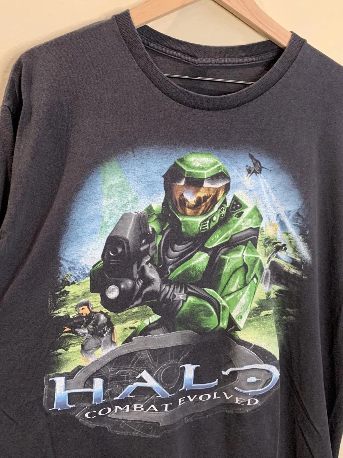Vintage 2001 Halo Combat Evolved Tee Video Game  Unisex S-5XL Shirt ILS47