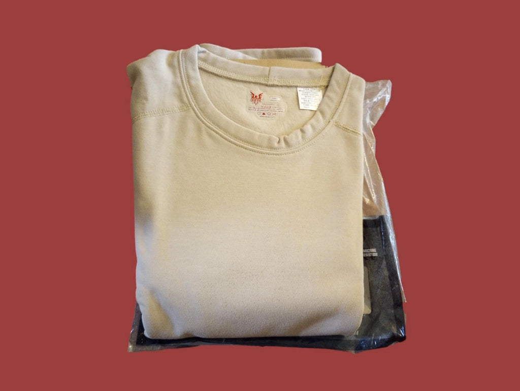 DRIFIRE TACTICAL SHIRT DESERT SAND LONG SLEEVE FLAME RESISTANT USA MADE