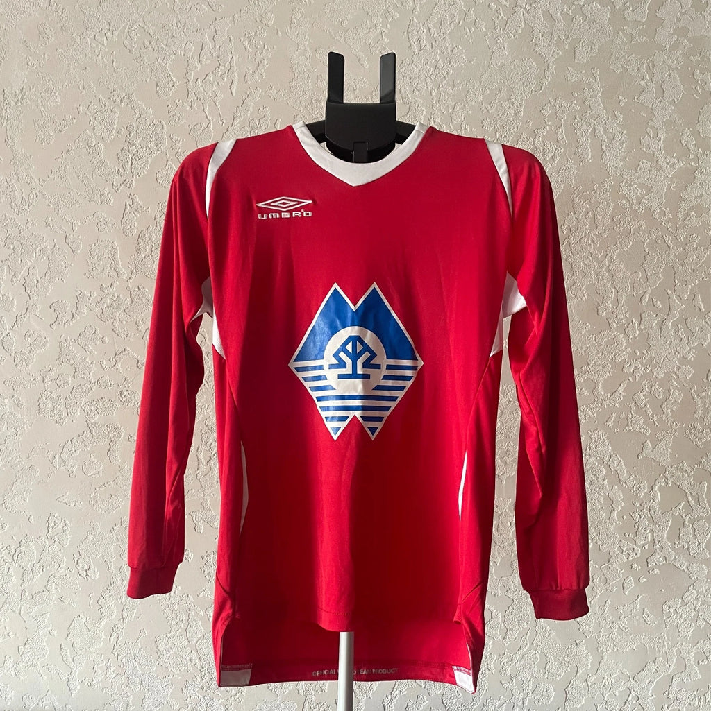 Vintage Football Soccer Shirt Jersey Top Longsleeve Umbro Mens size S height 164