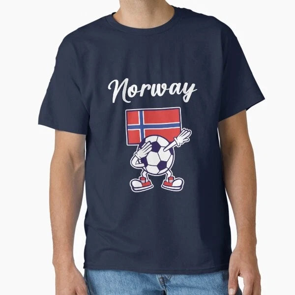 NORWAY - Dabbing Football Soccer Ball - NORWAY C Made in USA/AUS T-Shirt S-2XL