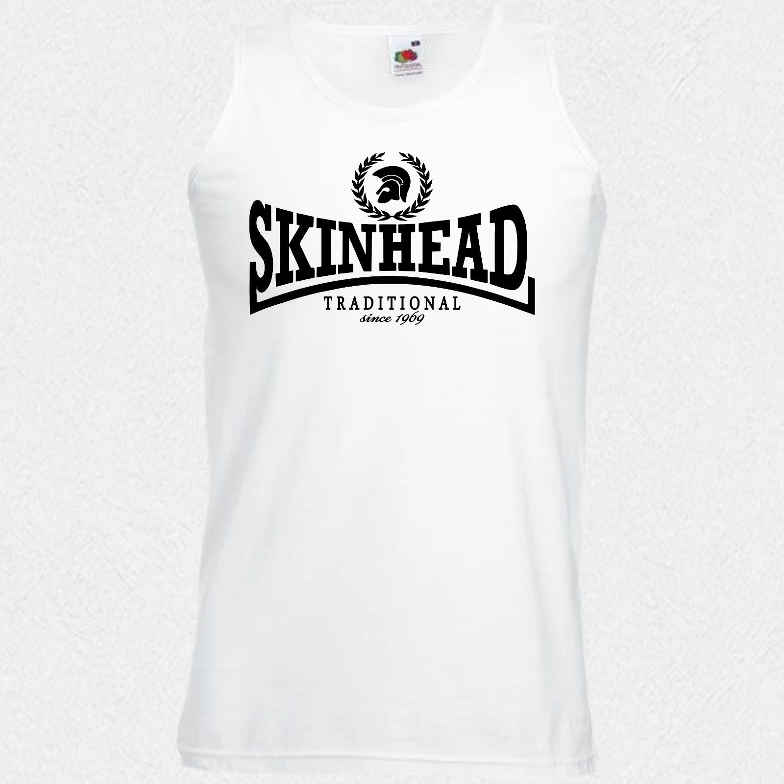 SKINHEAD TRADITIONAL Tank Top New S-XXL Wifebeater Oi Punk Working Class Shirt