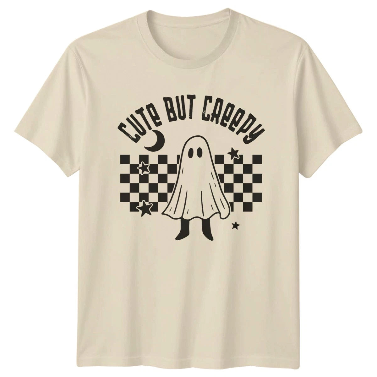 Cute But Creepy T-Shirt Halloween Ghost Retro Halloween Gift For Him And Her