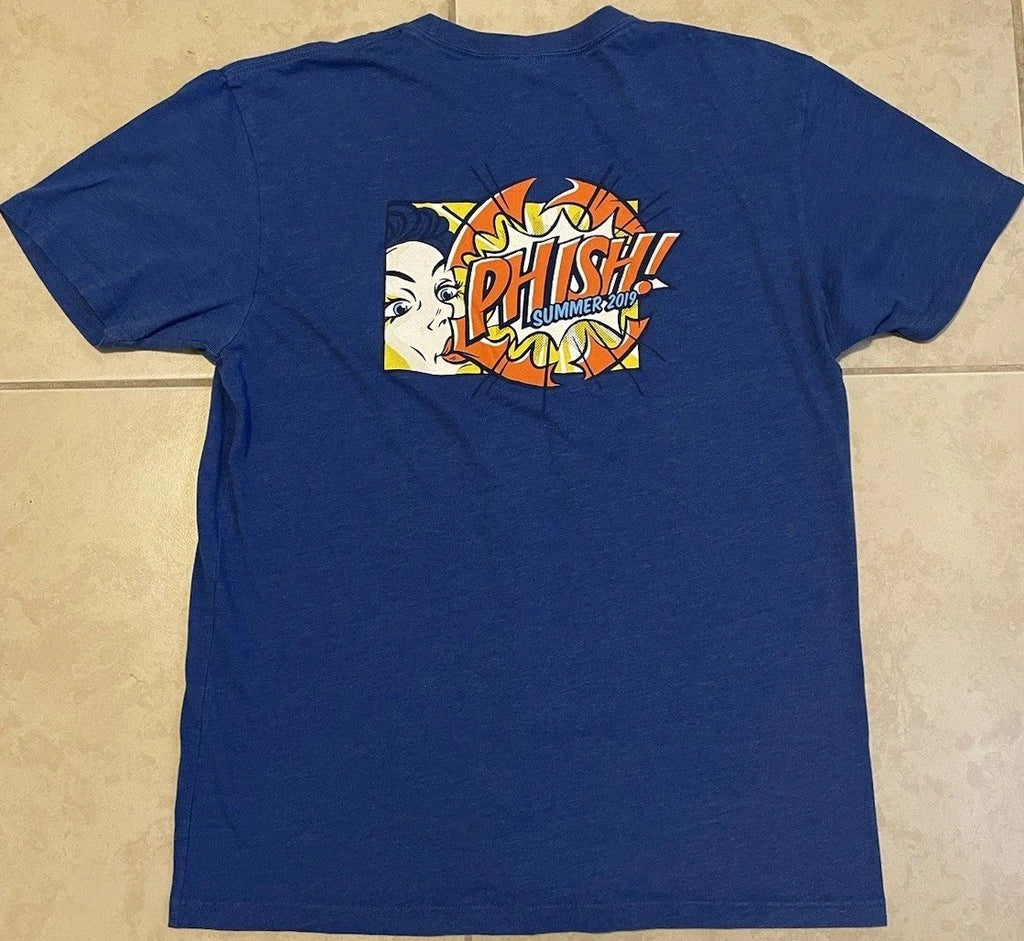 Phish 2019 Tour Shirt M Concert Tour Ween Grateful Dead Widespread Panic Vtg Y2K