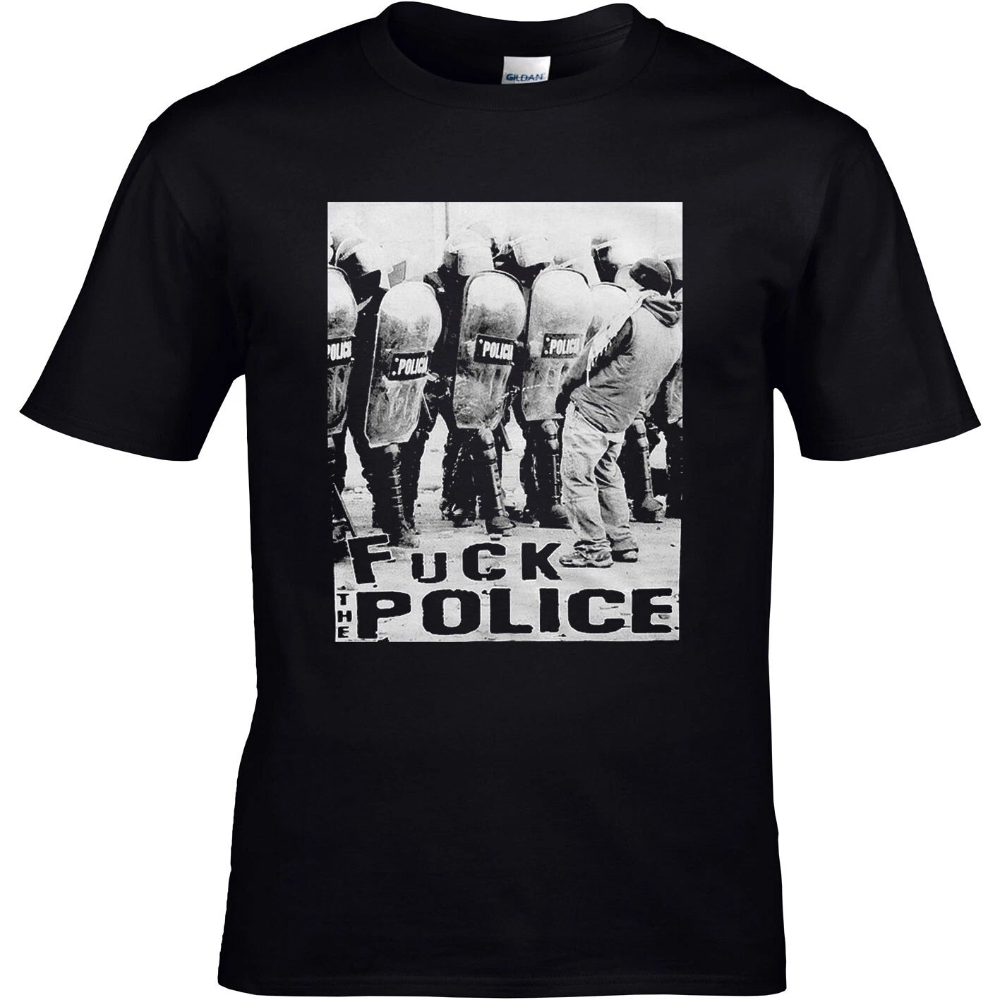 F*CK THE POLICE T-Shirt S-3XL Punk No Justice No Peace FCK CPS 13/12