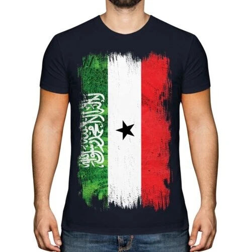 Somaliland Grunge Flag T-Shirt Football Jersey Gift Clothing Jersey