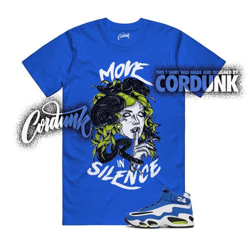 Air Griffey Max 1 Varsity Royal Blue White Volt Black T Shirt Match  MIS