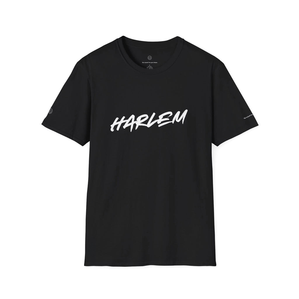 HARLEM T-Shirt Minimalist Luxury Travel Tee Unisex Streetwear Casual Shirt