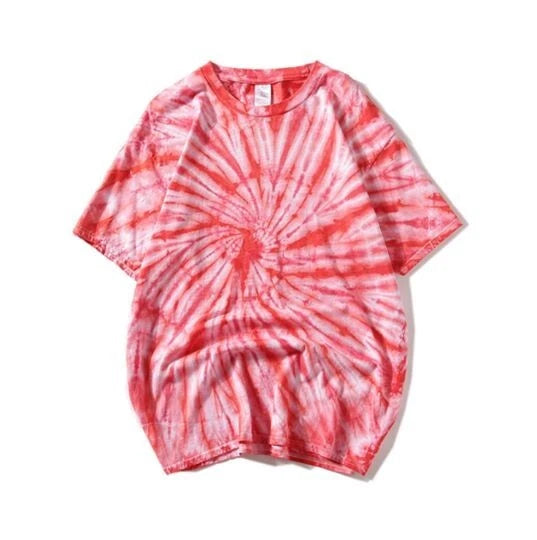 TIE DYE REGULAR FIT COTTON MEN'S TEE SHIRT