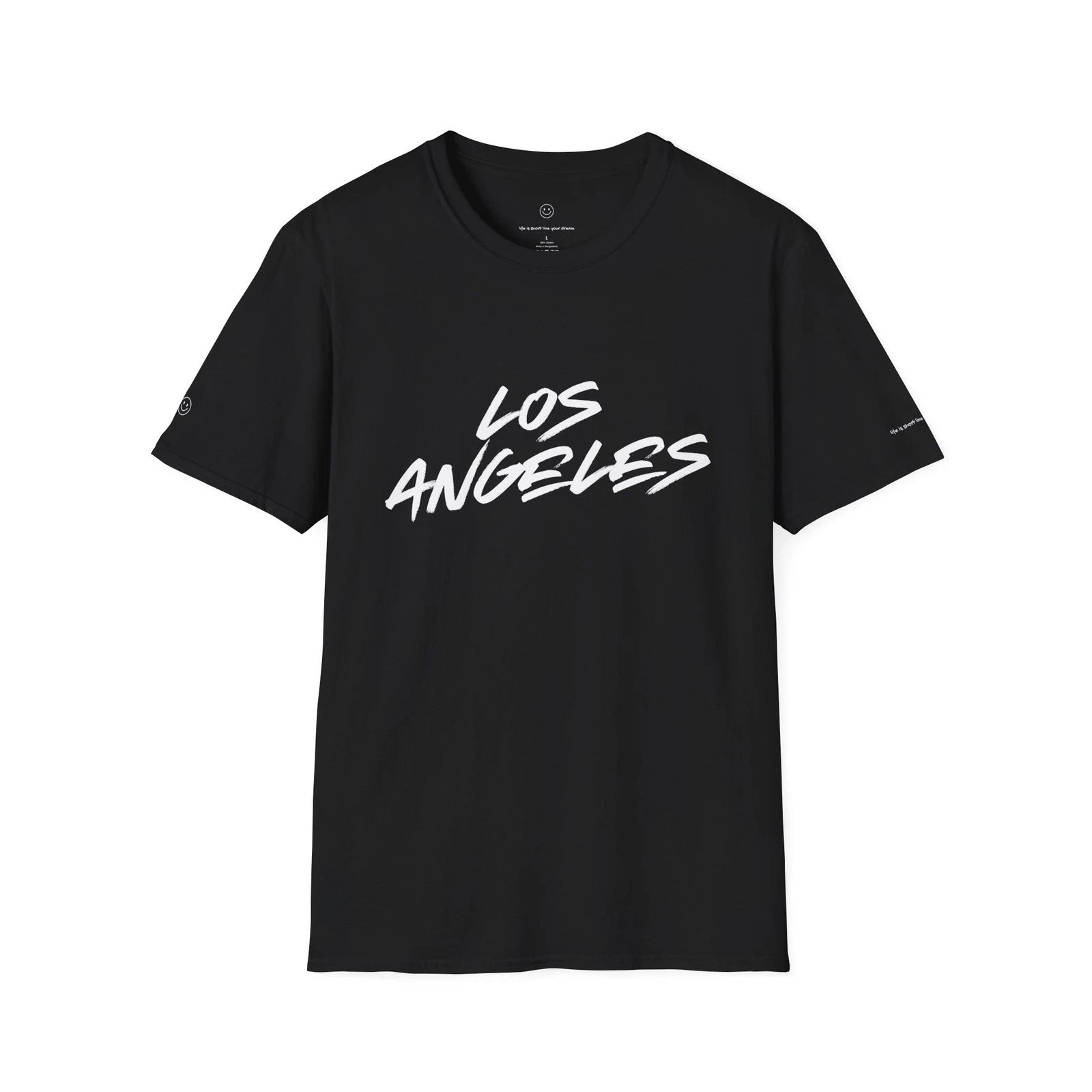 LOS ANGELES T-Shirt Minimalist Luxury Travel Tee Unisex Streetwear Casual Shirt
