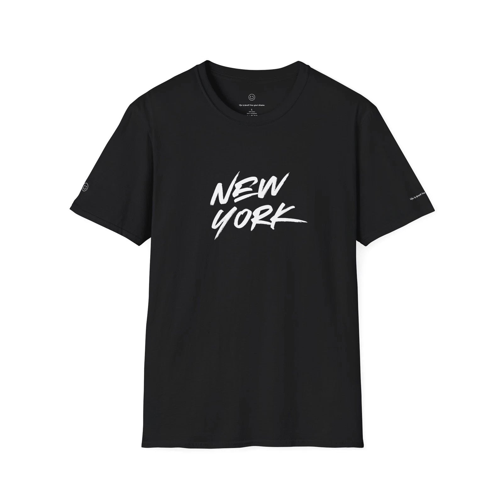 NEW YORK T-Shirt Minimalist Luxury Travel Tee Unisex Streetwear Casual Shirt