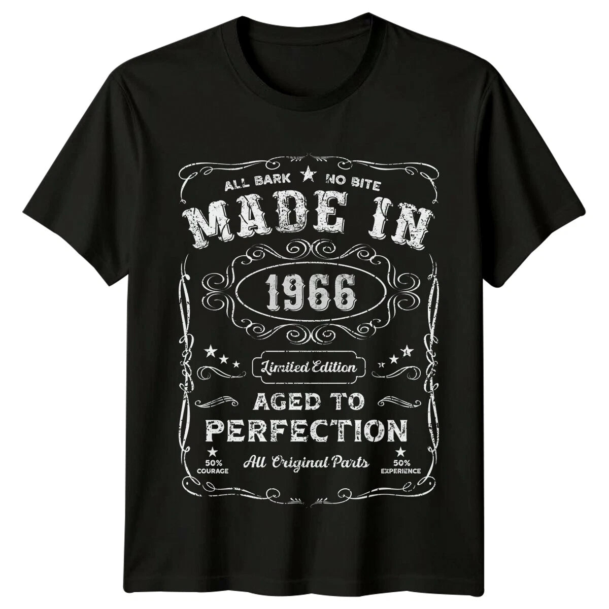 Made In 1966 Mens T Shirt 60th Birthday Gift Vintage sixty Year Old