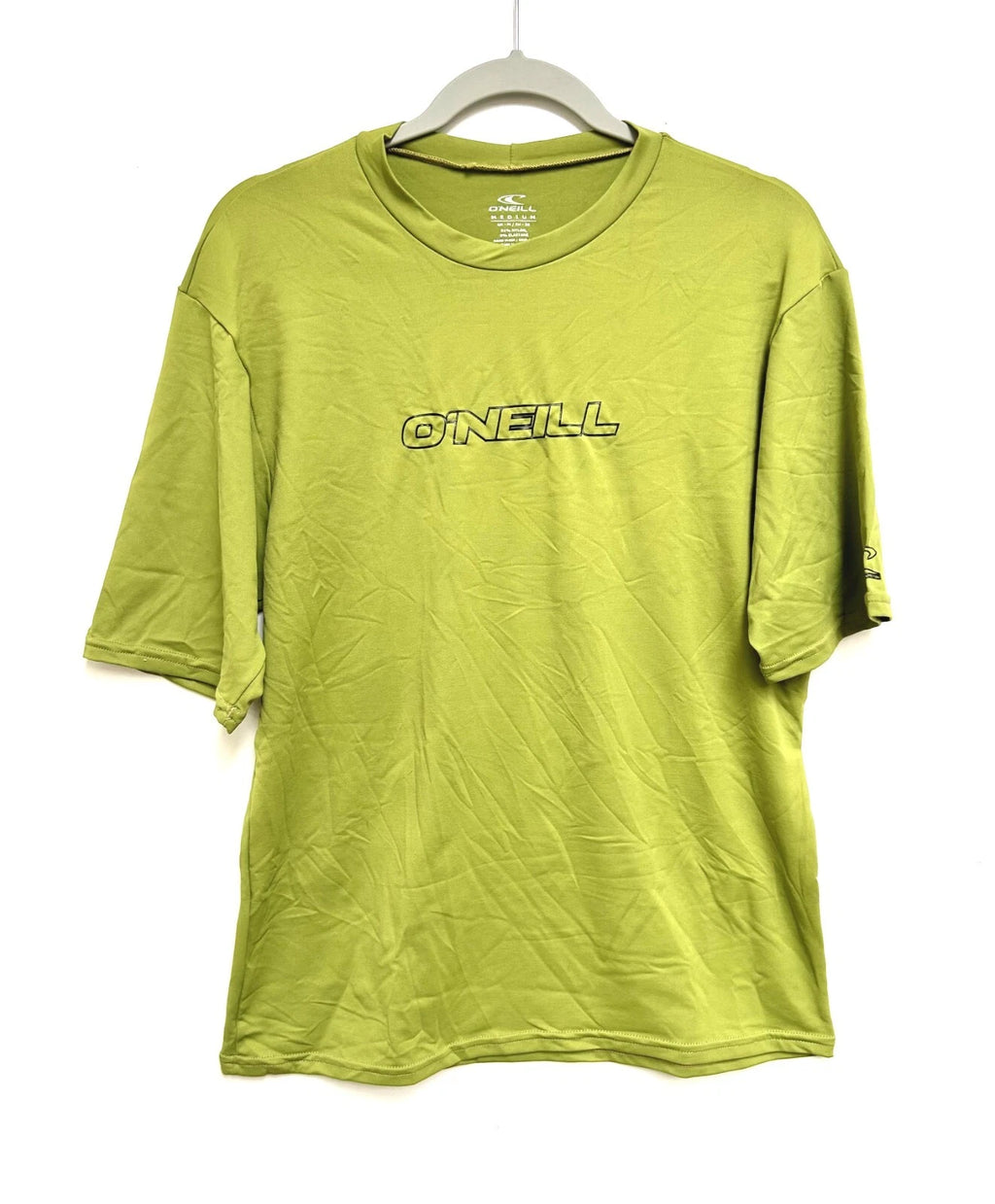 SET OF 2-O'Neill Basic Skins Rash Tee Guard Sun Shirt Choice-M (Grn)/XL (Brown)