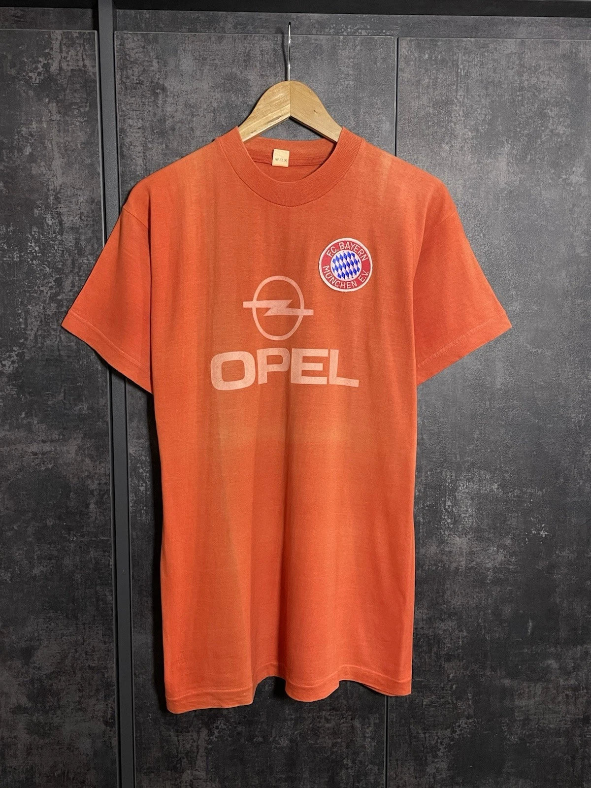 Vintage 1989 - 91 Bayern Munchen Soccer Jersey 80s Opel Adidas Tshirt Blokecore