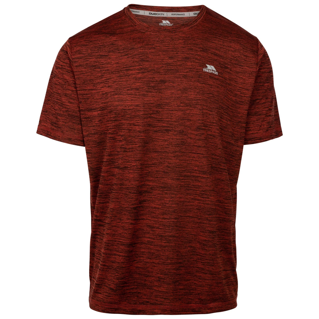 Trespass Mens Short Sleeve Quick Dry Wicking Active Sport Top T-Shirt - Kearsley