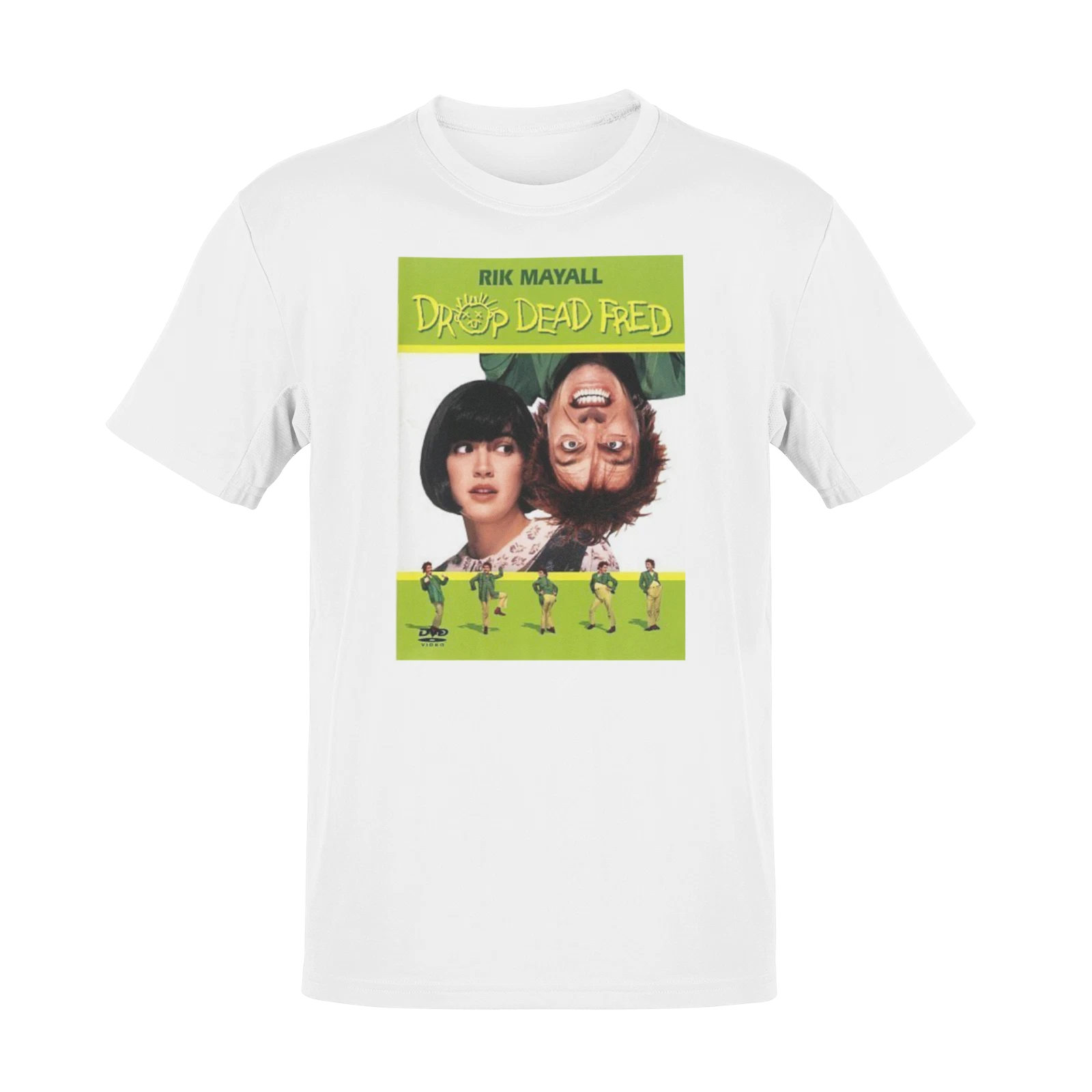 DROP DEAD FRED FAN ART CHRISTMAS HALLOWEEN FILM VAMPIRE HORROR MOVIE T SHIRT