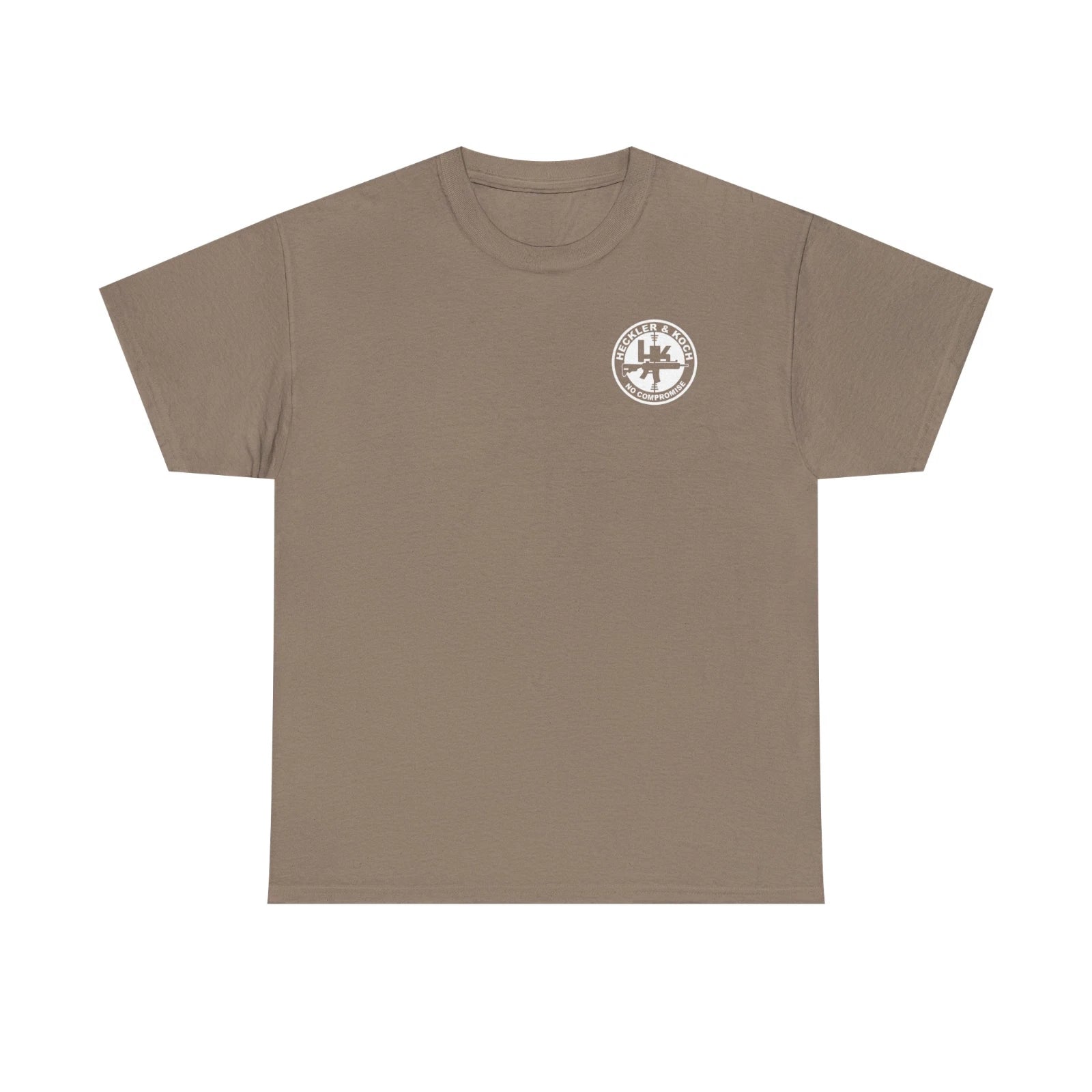 Heckler & Koch HK Logo Symbol Guns -  Custom front and back tee