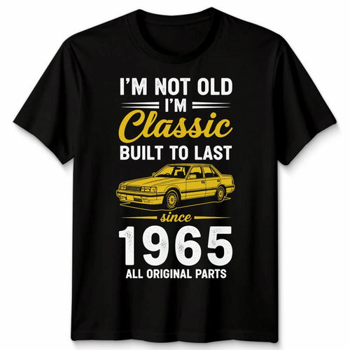 59th Birthday 1965 Classic Unisex T Shirt For Men And Women Born In 1965 Tee