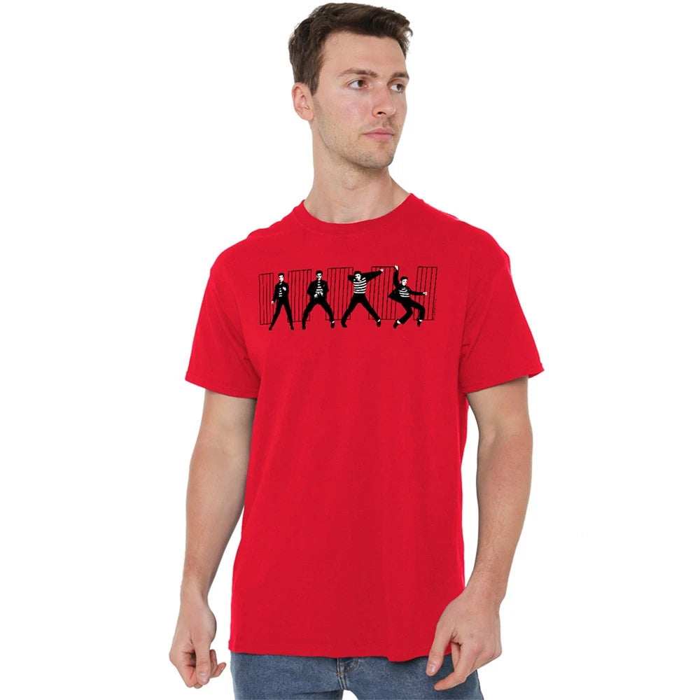 Elvis Presley Jailhouse Rock Unisex T-Shirt S-4XL, Red